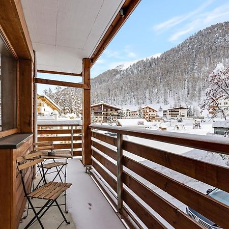 Haus Derby Lägenhet Samnaun Exteriör bild
