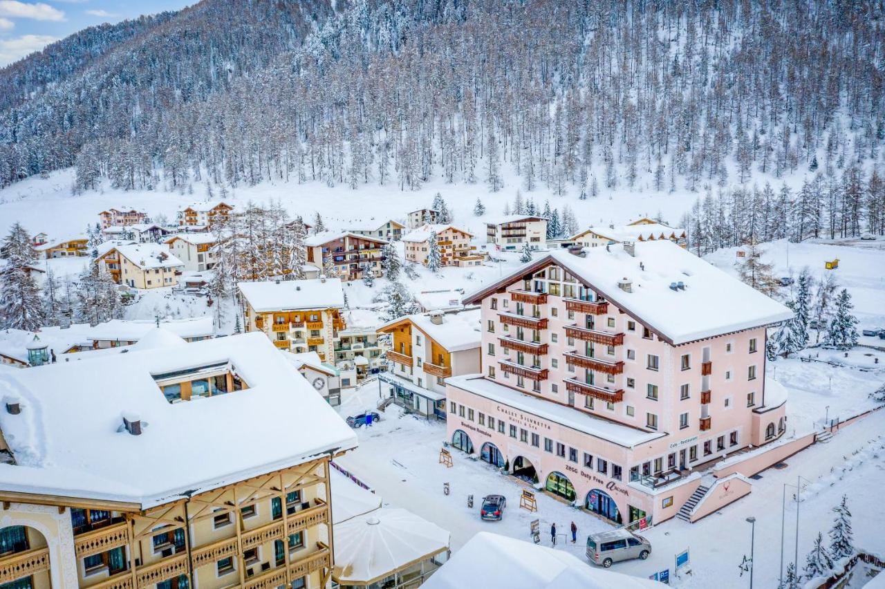Haus Derby Lägenhet Samnaun Exteriör bild