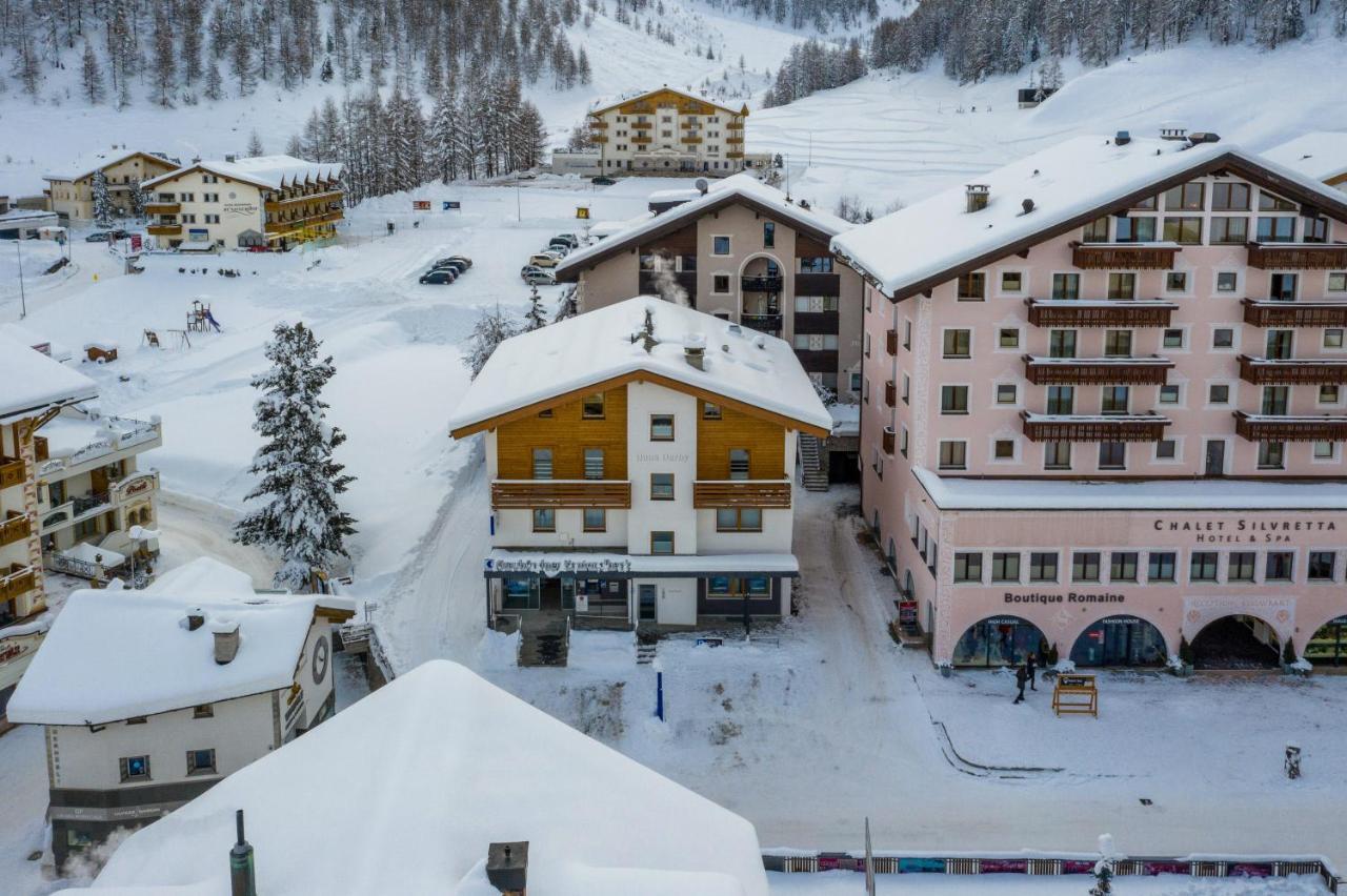 Haus Derby Lägenhet Samnaun Exteriör bild